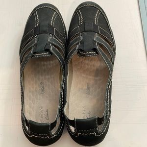 Clark’s 10 narrow Haley Stork sandal. Worn once.